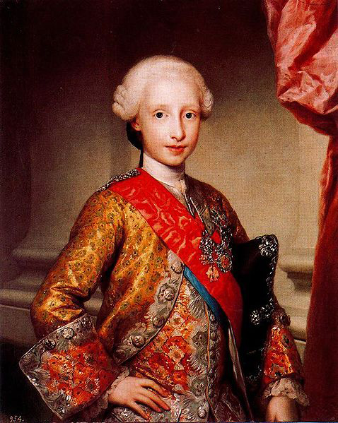 Portrait of Infante Antonio Pascual of Spain